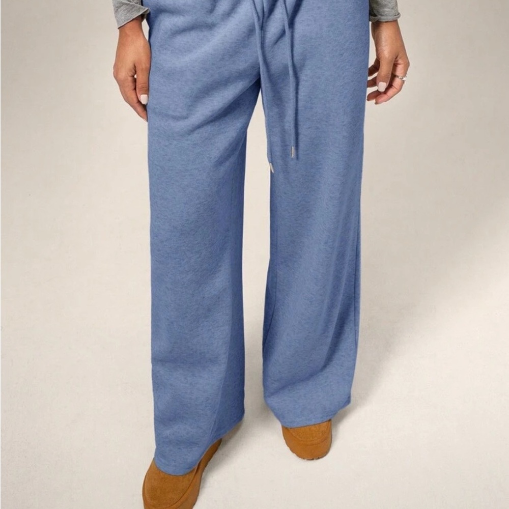 Forever 21 Blue Wide-Leg Pants